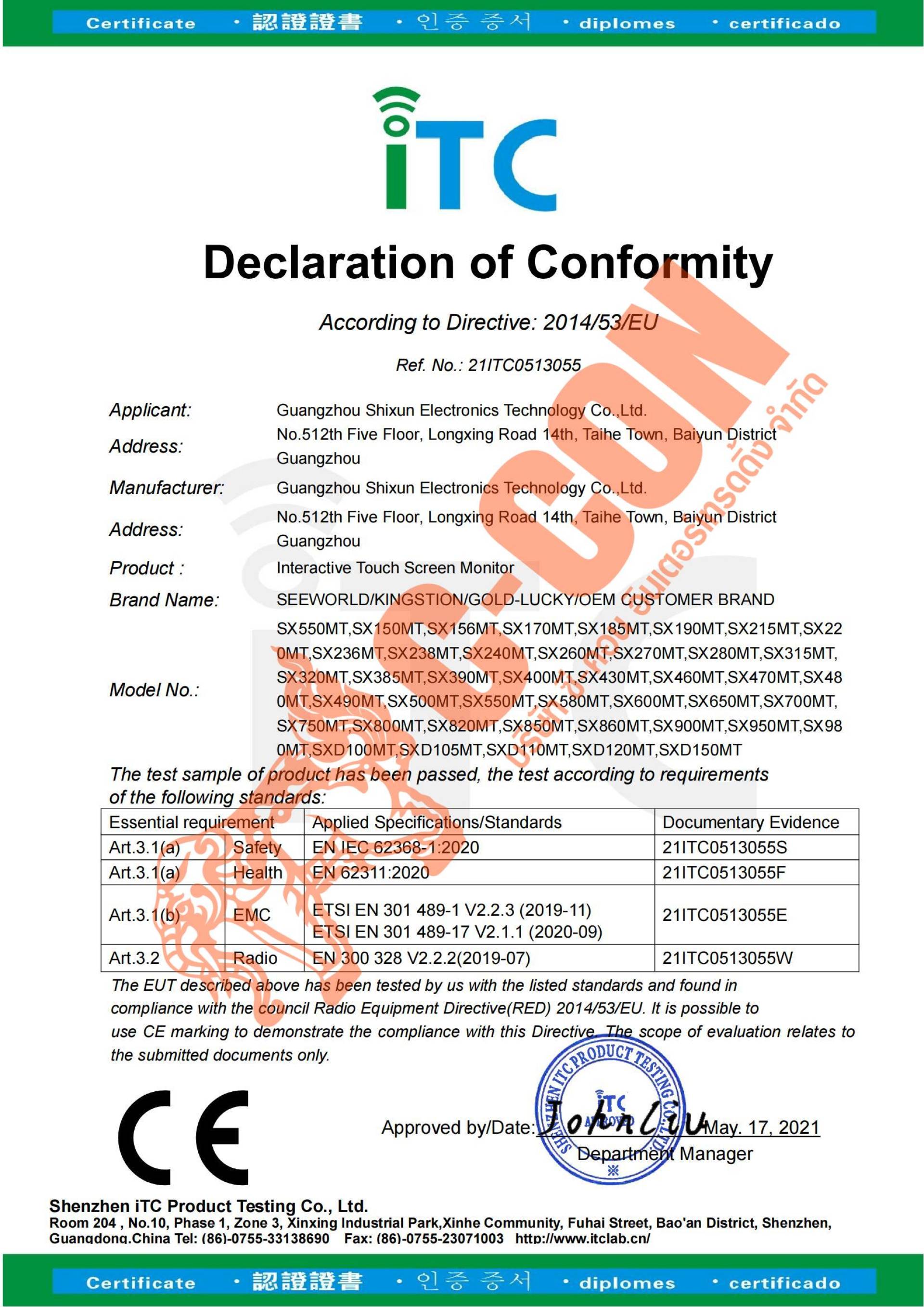 CE Certification