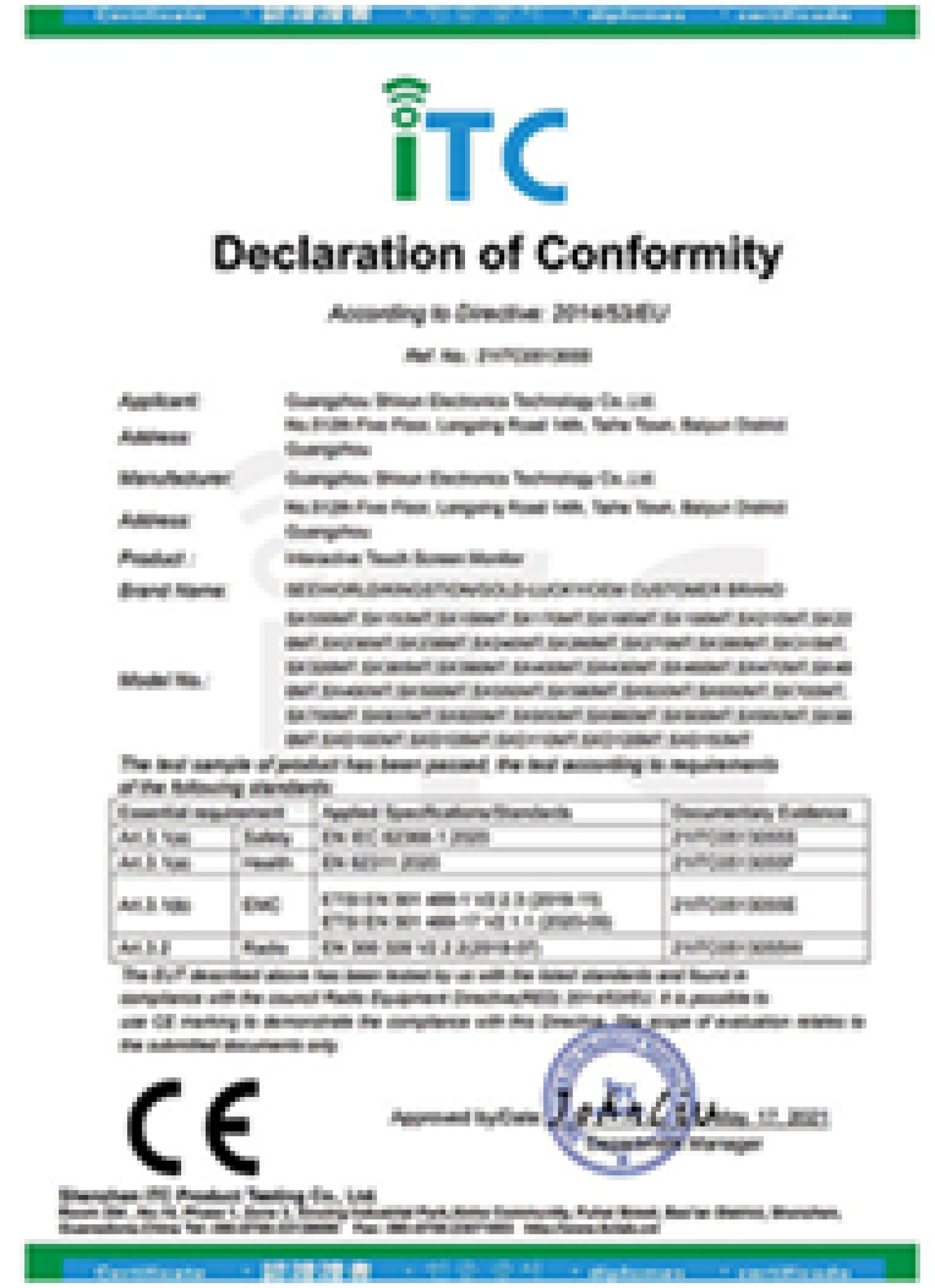 CE Certification