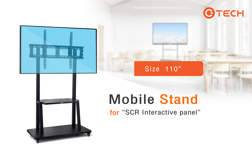 Mobile Stand for SCR Panel 110 Inch
