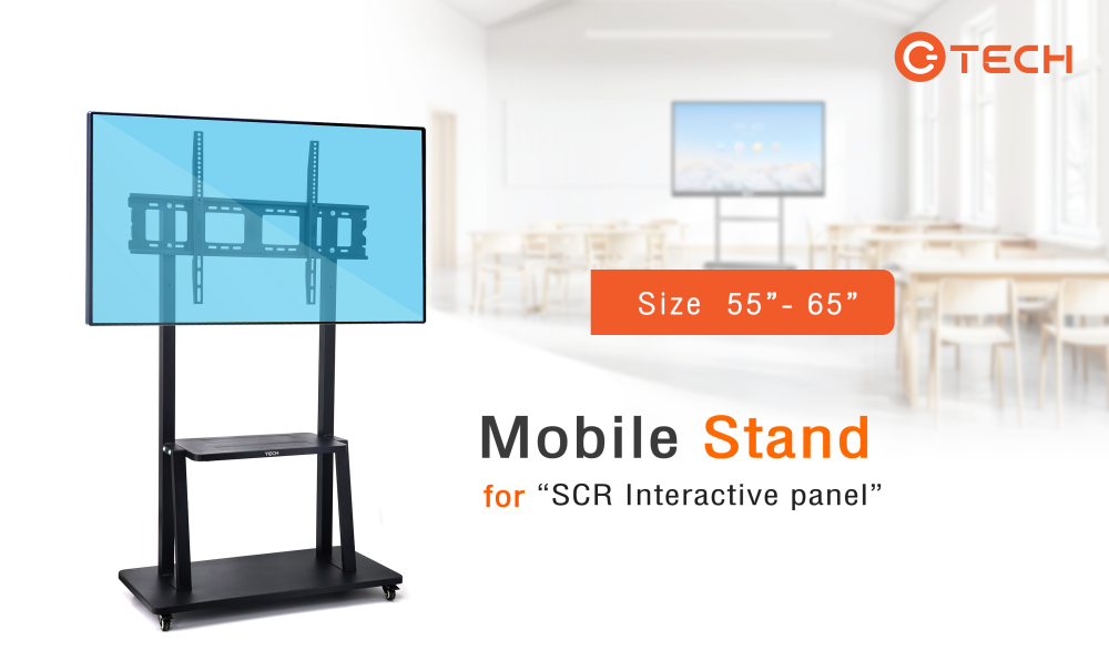 Mobile Stand for SCR Panel 55 - 65 Inch